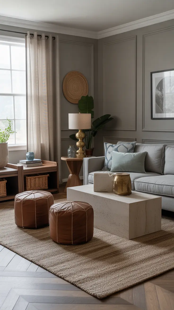 31 Gray Living Room Designs Ideas 2026: Modern, Minimalist, and Elegant Interiors