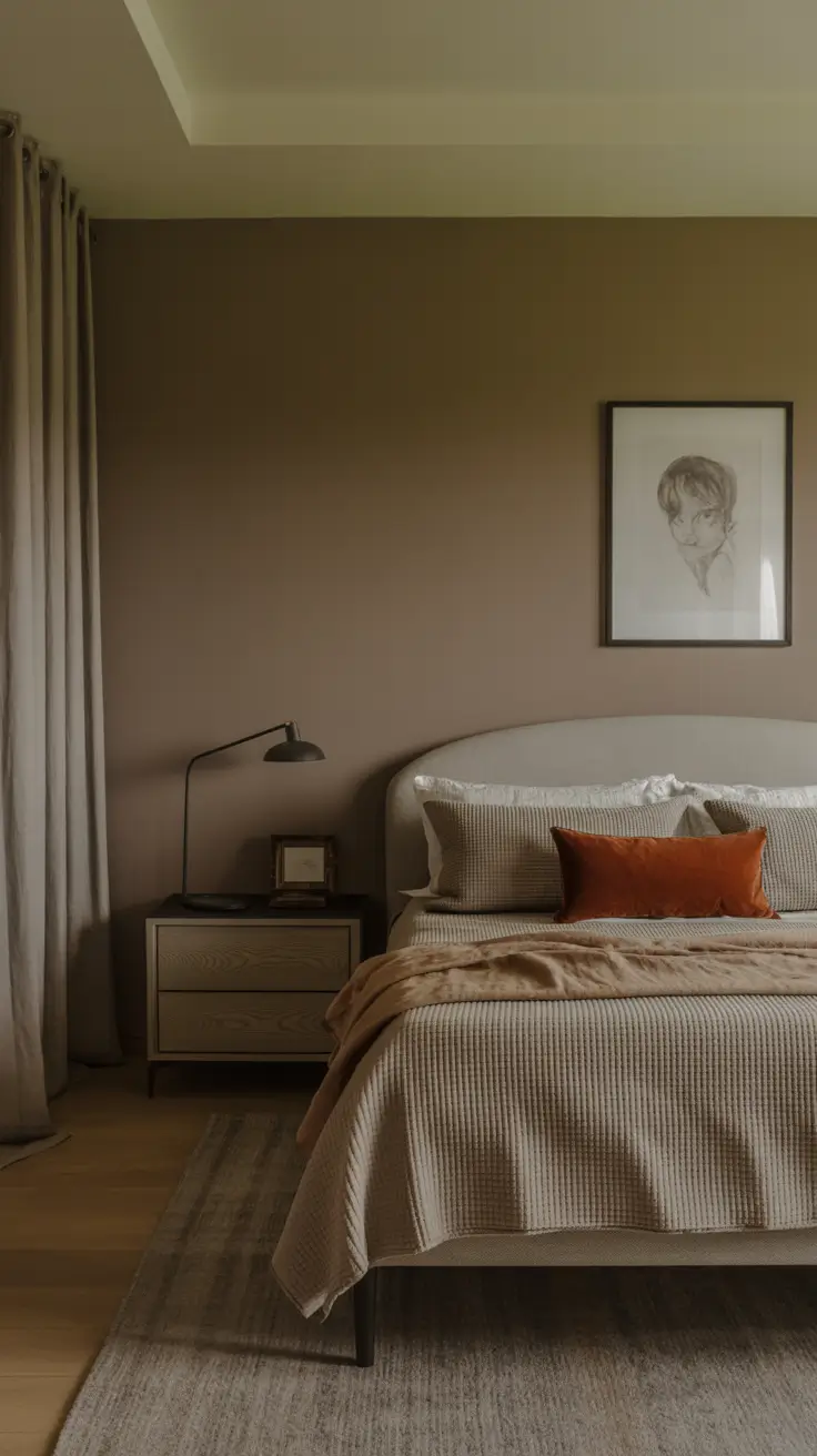 29 Neutrals Bedroom Ideas 2026 – Cozy, Earthy, and Moody Designs With Grey Bed and Black Accents