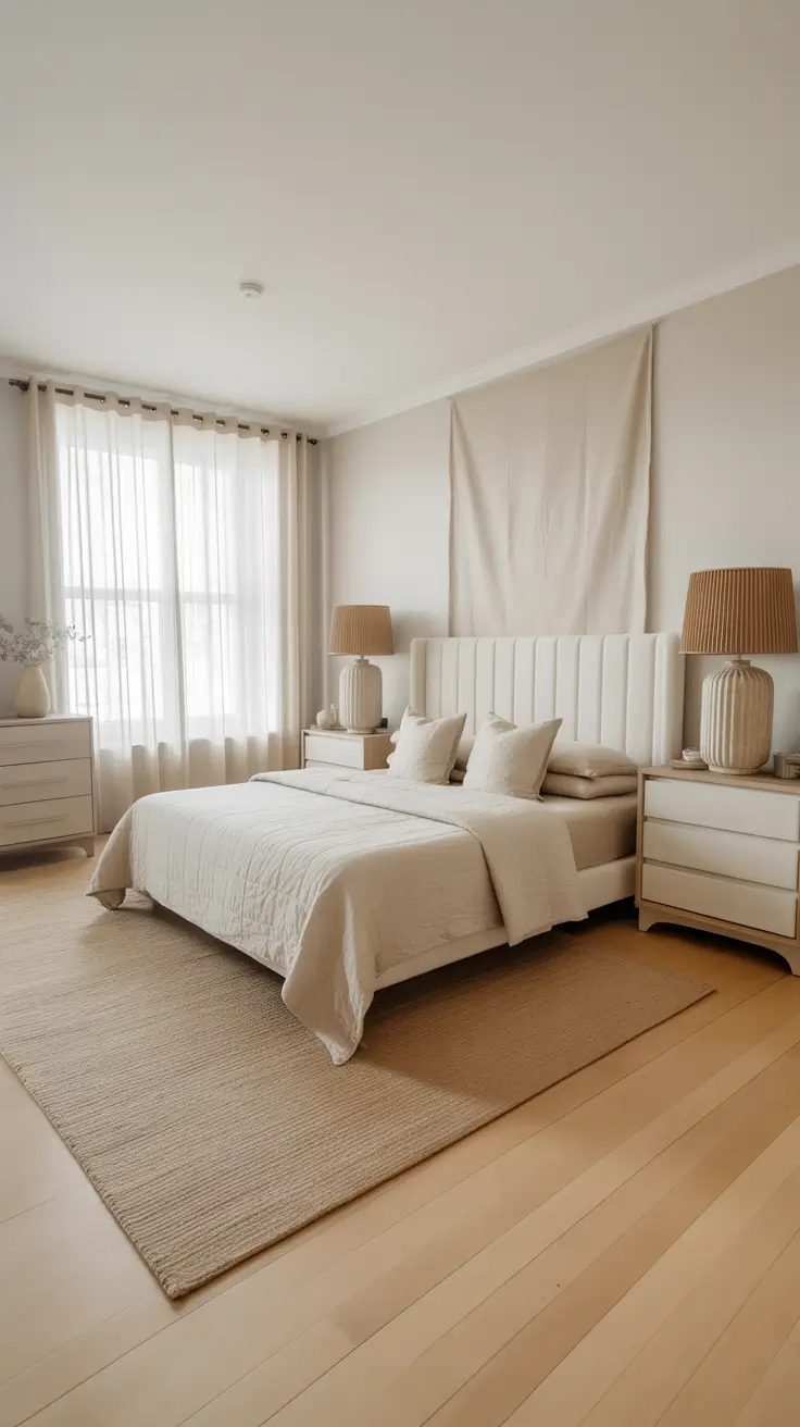 29 Neutrals Bedroom Ideas 2026 – Cozy, Earthy, and Moody Designs With Grey Bed and Black Accents