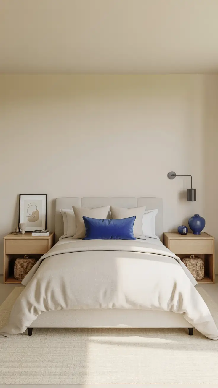 29 Neutrals Bedroom Ideas 2026 – Cozy, Earthy, and Moody Designs With Grey Bed and Black Accents