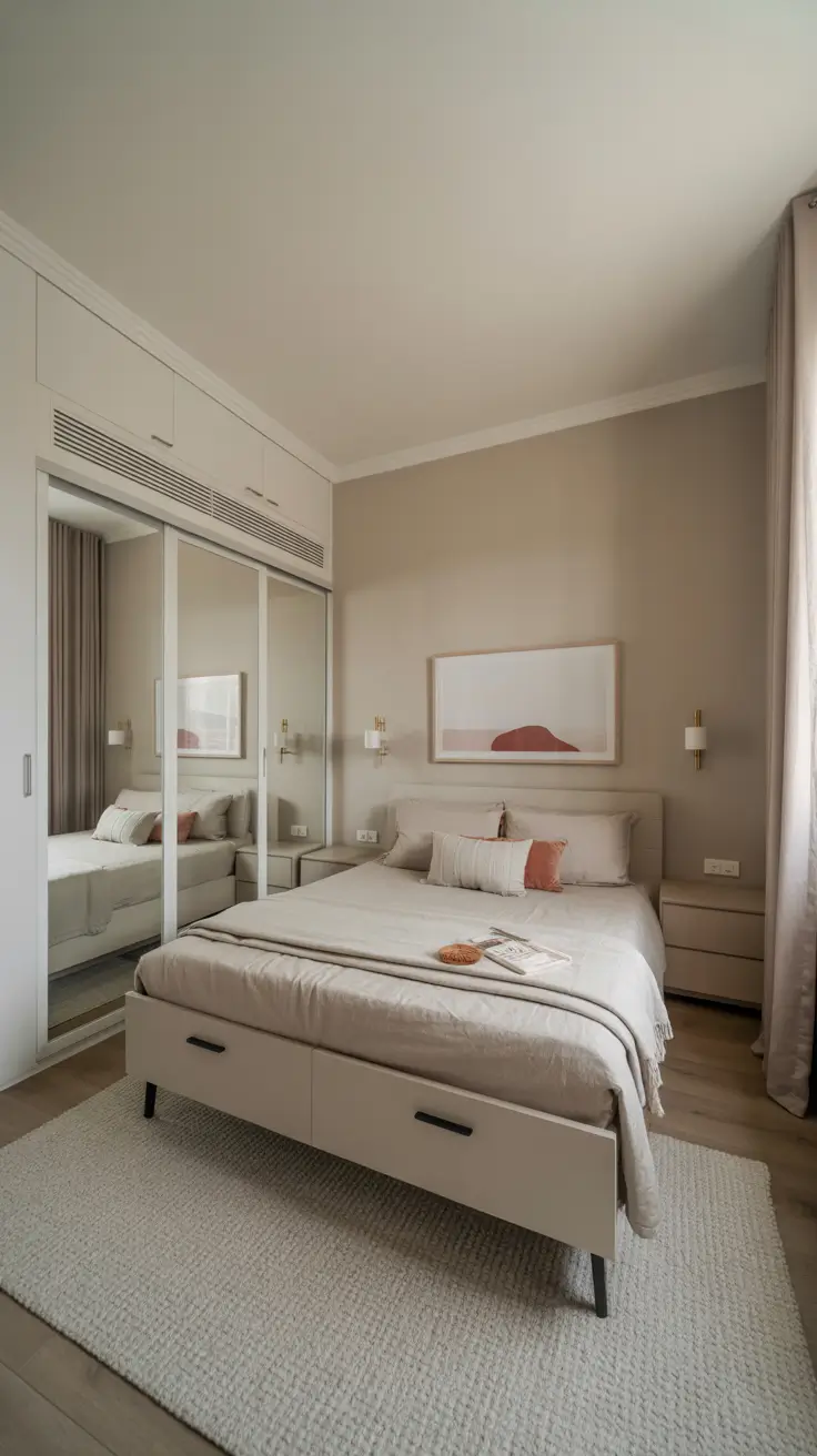 29 Neutrals Bedroom Ideas 2026 – Cozy, Earthy, and Moody Designs With Grey Bed and Black Accents