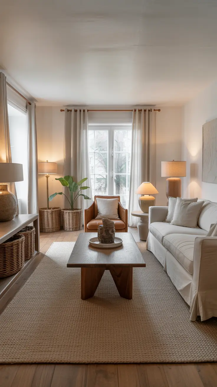 30 White Living Room Ideas 2026 - Modern, Scandinavian & Luxury White Living Room Inspirations