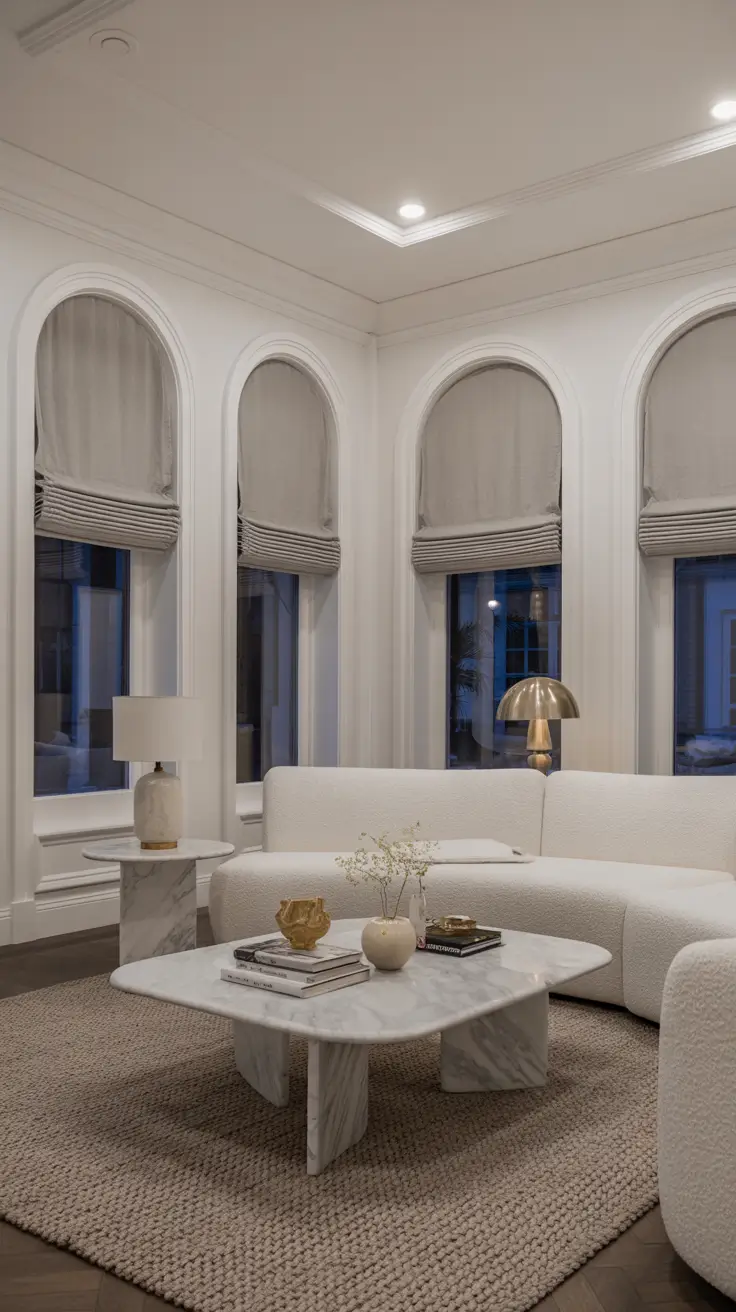 30 White Living Room Ideas 2026 - Modern, Scandinavian & Luxury White Living Room Inspirations