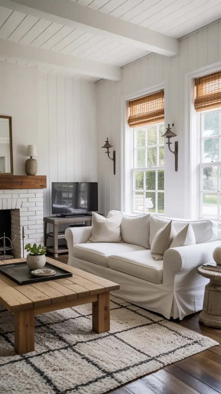 30 White Living Room Ideas 2026 - Modern, Scandinavian & Luxury White Living Room Inspirations