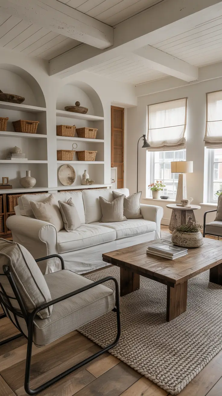 30 White Living Room Ideas 2026 - Modern, Scandinavian & Luxury White Living Room Inspirations