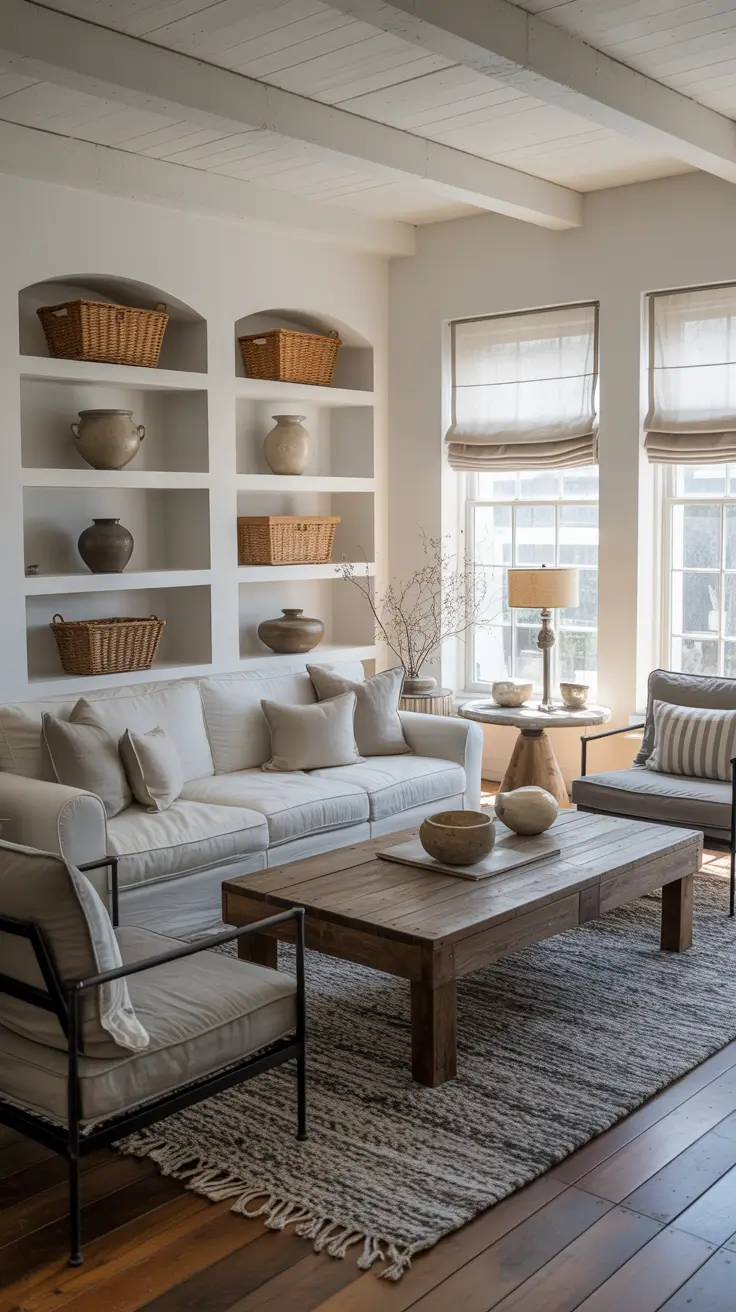 30 White Living Room Ideas 2026 - Modern, Scandinavian & Luxury White Living Room Inspirations