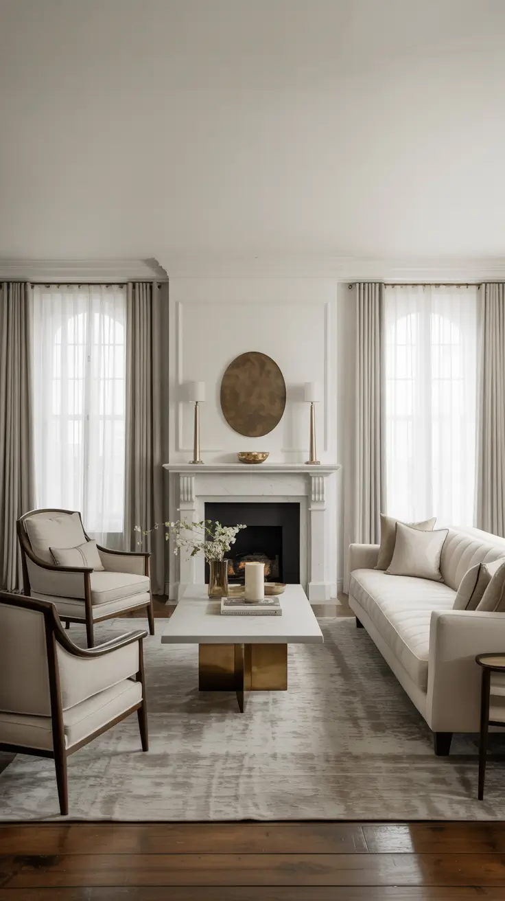 30 White Living Room Ideas 2026 - Modern, Scandinavian & Luxury White Living Room Inspirations