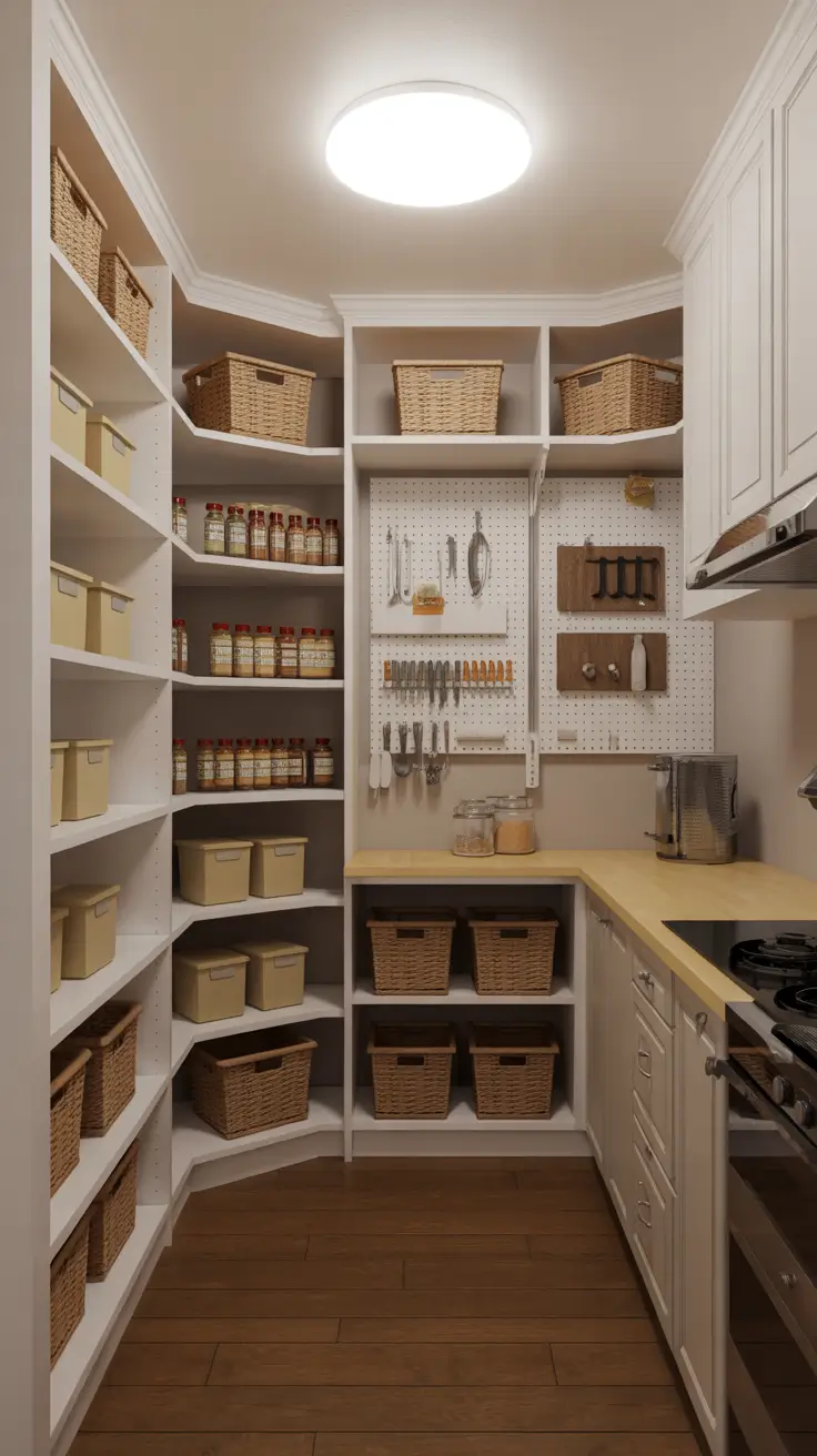 30 Corner Pantry Ideas 2026: Smart Layouts and Stylish Storage for Every Kitchen