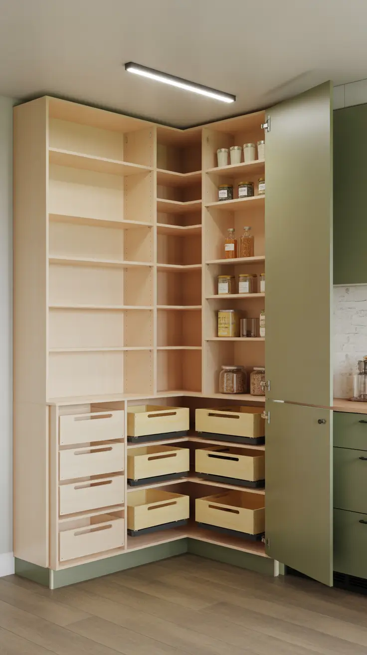 30 Corner Pantry Ideas 2026: Smart Layouts and Stylish Storage for Every Kitchen