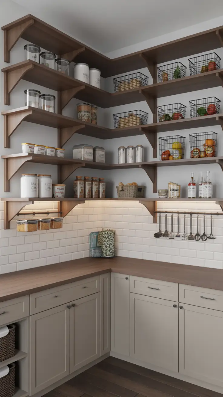 20 Farmhouse Pantry Ideas 2026: Modern, Rustic, and Small Kitchen Inspirations