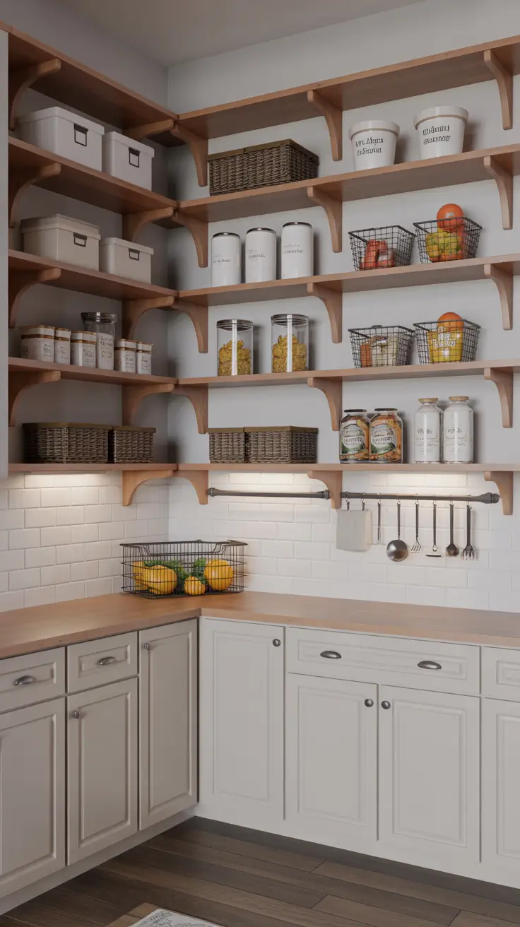 20 Farmhouse Pantry Ideas 2026: Modern, Rustic, and Small Kitchen Inspirations