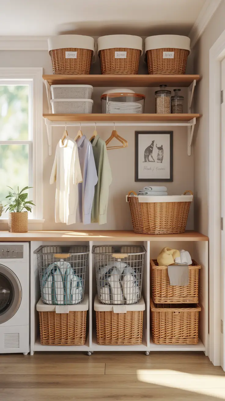 28 Laundry Room Organization Ideas 2026: Smart, Stylish, and Space-Saving Solutions