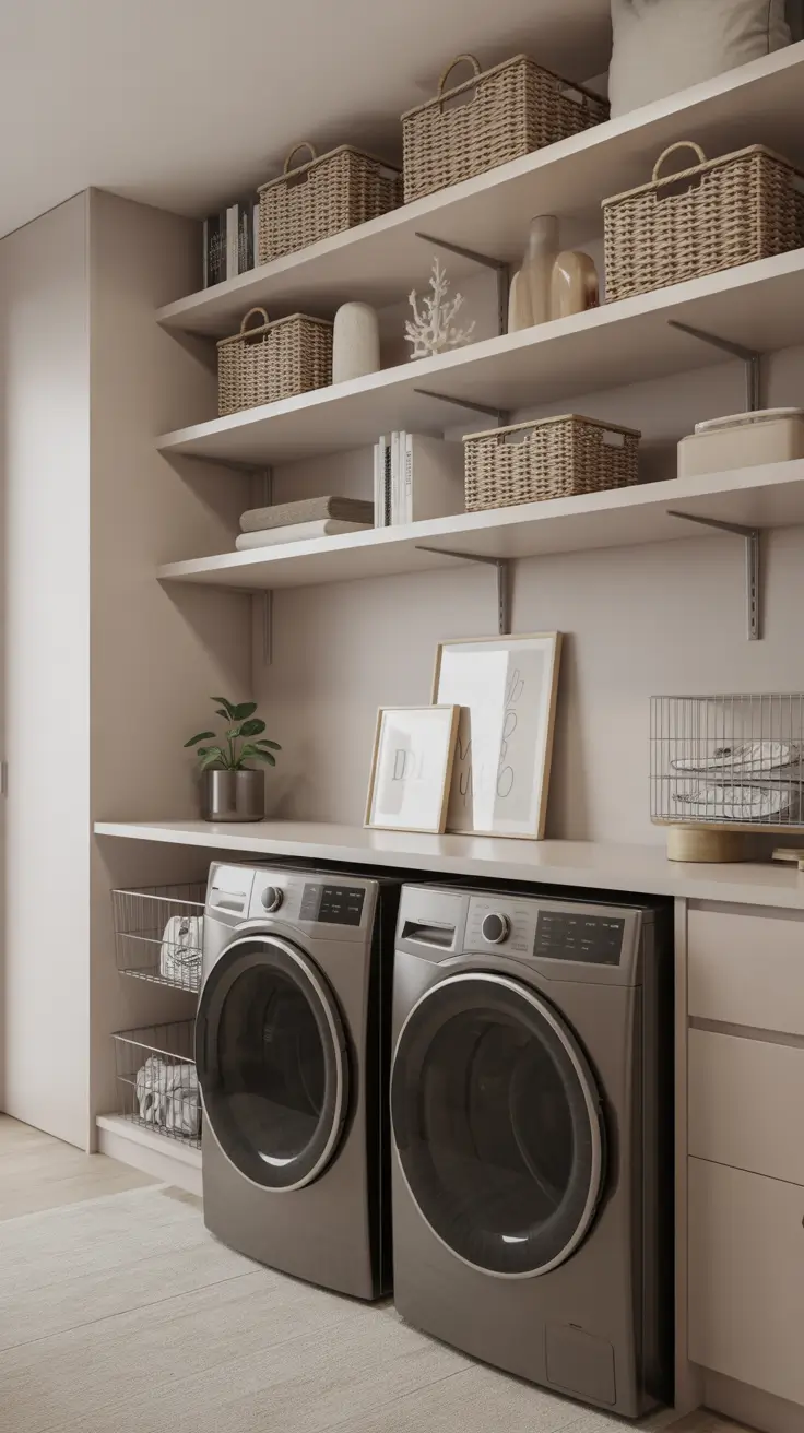 30 Laundry Room Shelves Ideas 2026: Creative, Modern, and Functional Storage Solutions