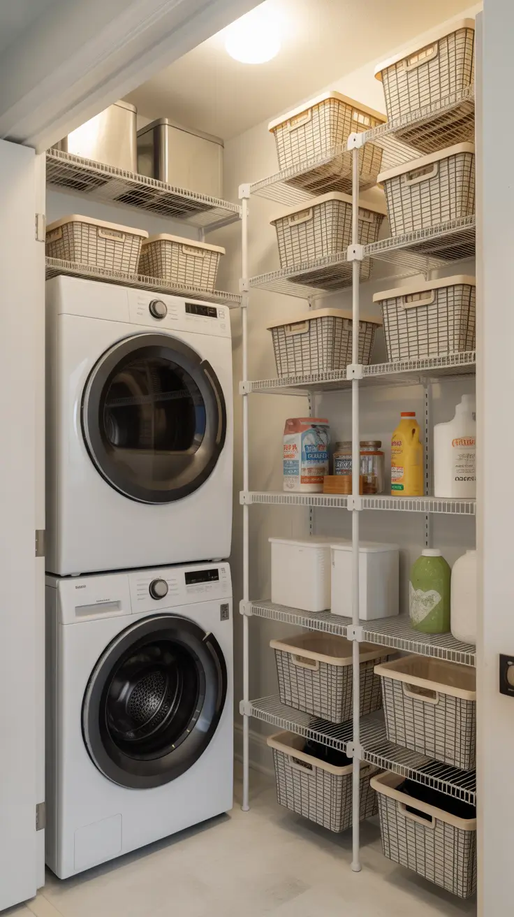 30 Laundry Room Shelves Ideas 2026: Creative, Modern, and Functional Storage Solutions