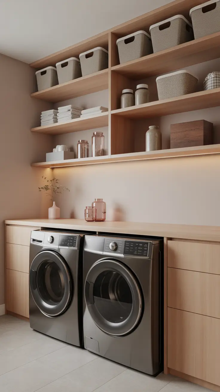 30 Laundry Room Shelves Ideas 2026: Creative, Modern, and Functional Storage Solutions