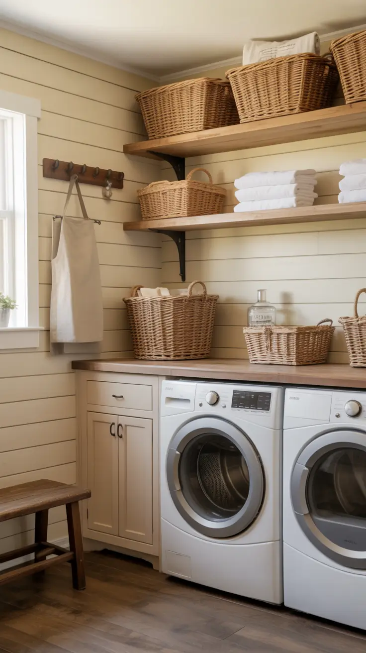 30 Laundry Room Shelves Ideas 2026: Creative, Modern, and Functional Storage Solutions
