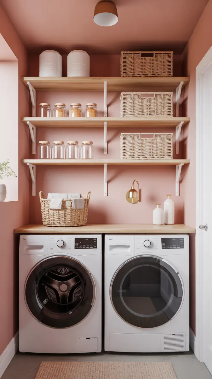 30 Laundry Room Shelves Ideas 2026: Creative, Modern, and Functional Storage Solutions