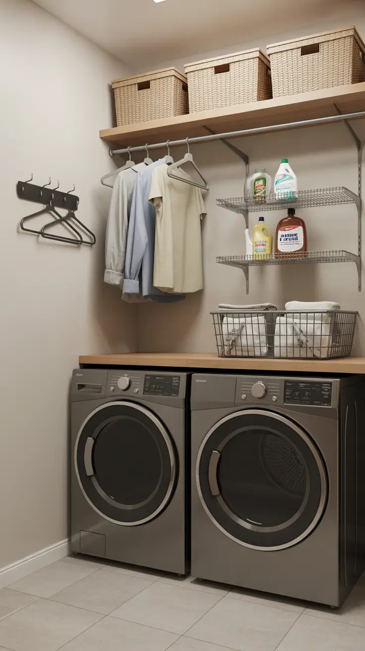 30 Laundry Room Shelves Ideas 2026: Creative, Modern, and Functional Storage Solutions
