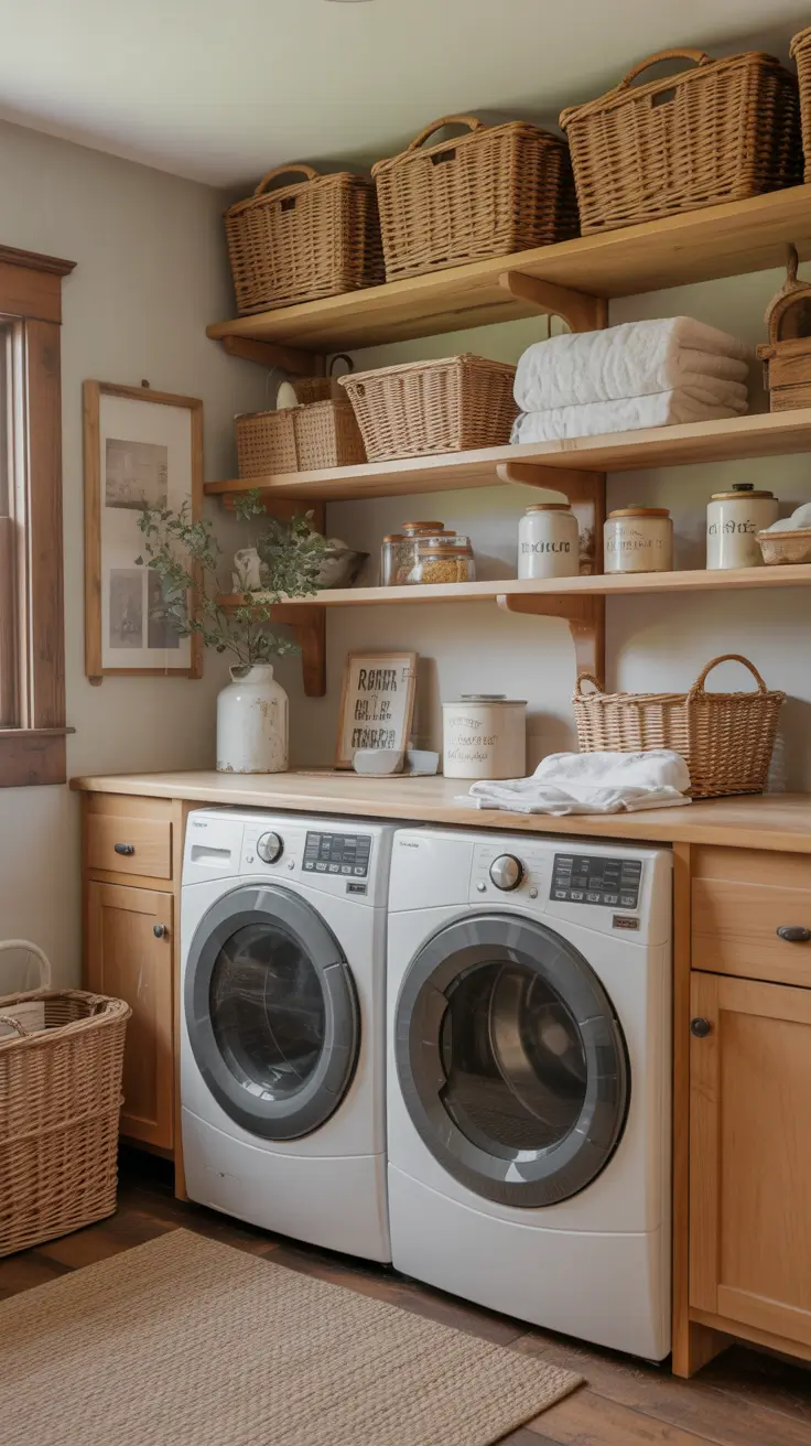 30 Laundry Room Shelves Ideas 2026: Creative, Modern, and Functional Storage Solutions
