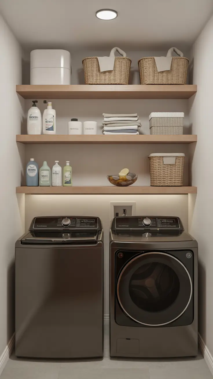30 Laundry Room Shelves Ideas 2026: Creative, Modern, and Functional Storage Solutions