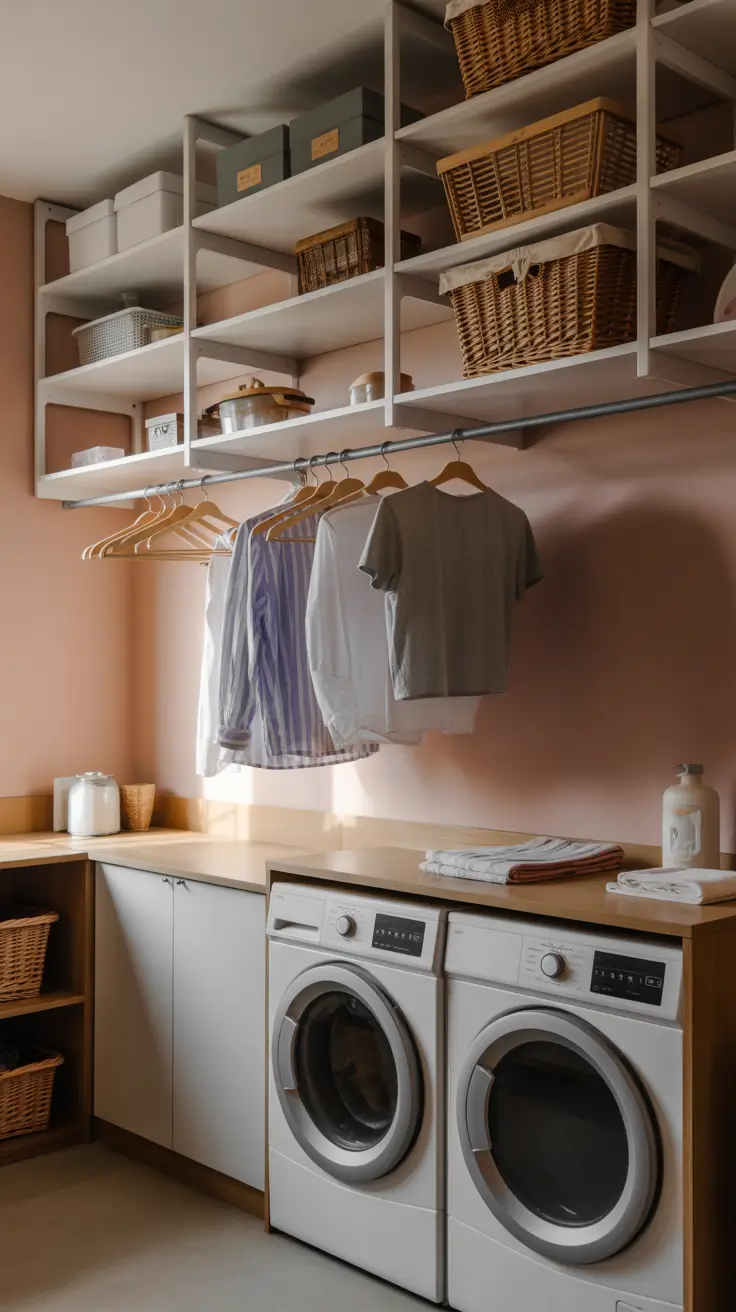 30 Laundry Room Shelves Ideas 2026: Creative, Modern, and Functional Storage Solutions