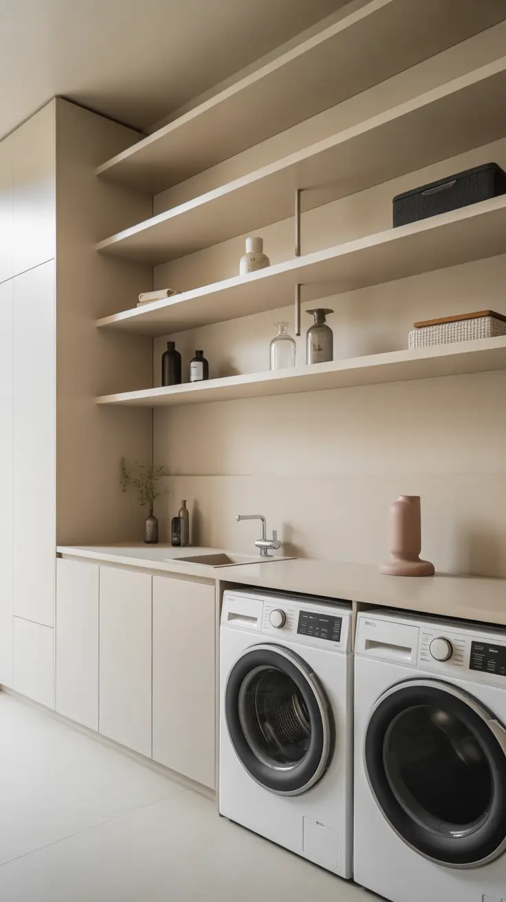 30 Laundry Room Shelves Ideas 2026: Creative, Modern, and Functional Storage Solutions