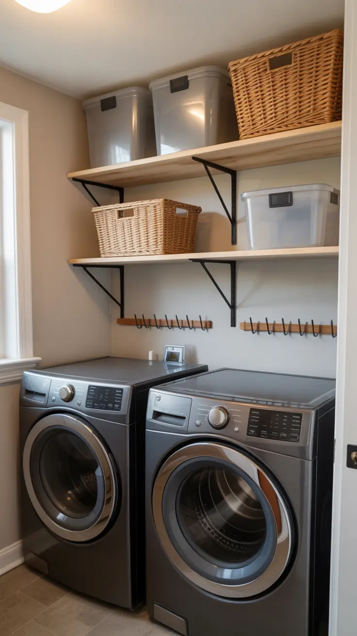 30 Laundry Room Shelves Ideas 2026: Creative, Modern, and Functional Storage Solutions
