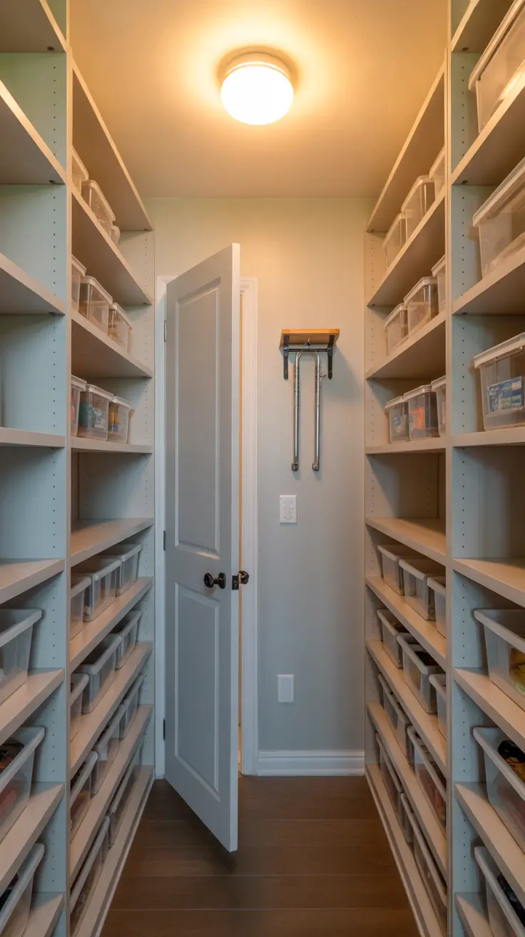 17 Best Narrow Walk-In Pantry Ideas 2026 for Smart Layout and Space-Saving Design