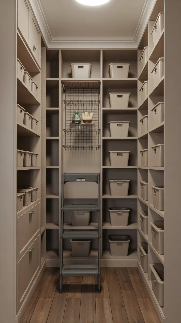 17 Best Narrow Walk-In Pantry Ideas 2026 for Smart Layout and Space-Saving Design
