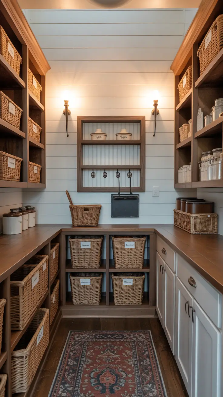17 Best Narrow Walk-In Pantry Ideas 2026 for Smart Layout and Space-Saving Design