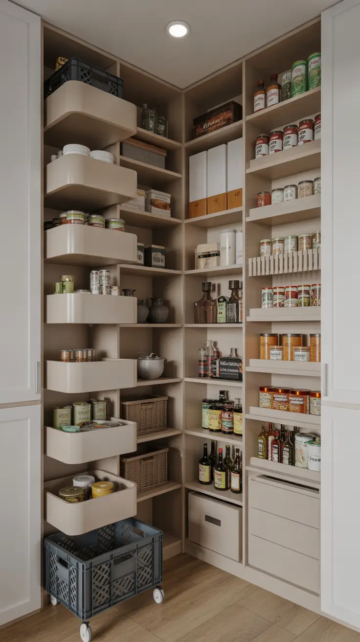 17 Best Narrow Walk-In Pantry Ideas 2026 for Smart Layout and Space-Saving Design