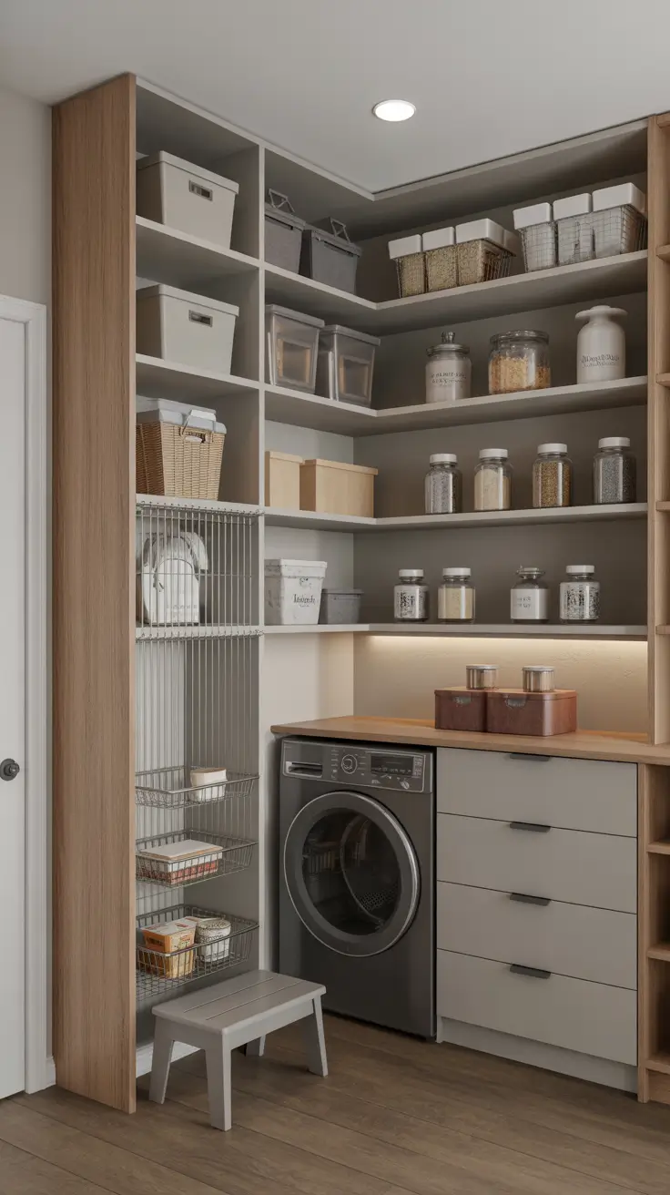 23 Pantry In Laundry Room Ideas 2026: Smart Layouts For Small Spaces And Modern Combos