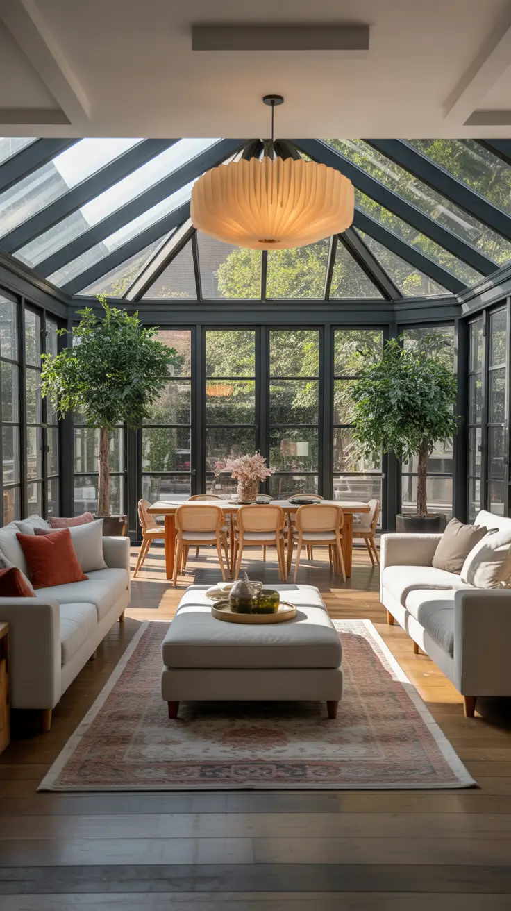 25 Farmhouse Sunroom Ideas for A Relaxed Lifestyle - Rustic Sunroom Decor