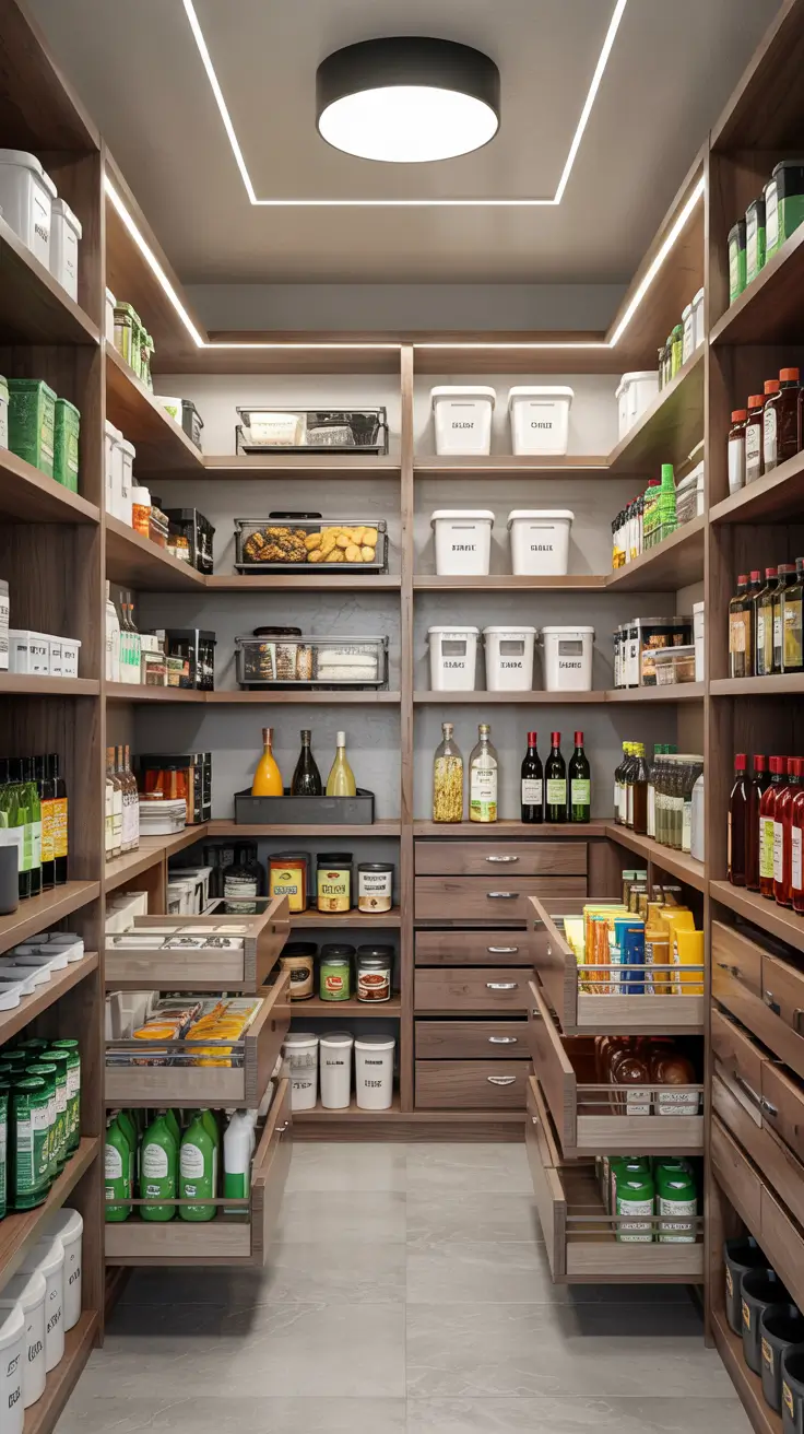 32 Walk In Pantry Ideas 2026 - Modern Layouts, Storage Inspiration, and Minimalist Designs