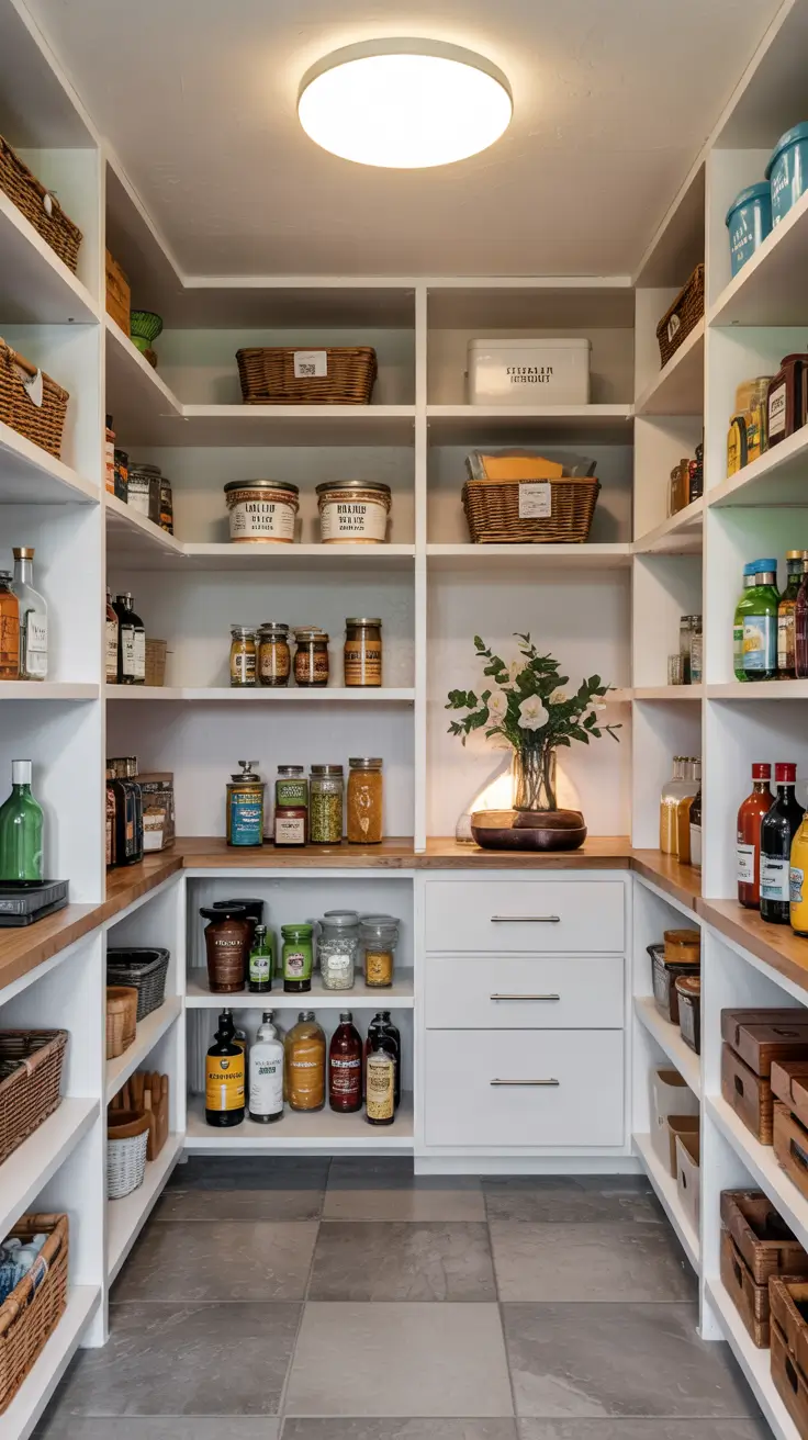 32 Walk In Pantry Ideas 2026 - Modern Layouts, Storage Inspiration, and Minimalist Designs