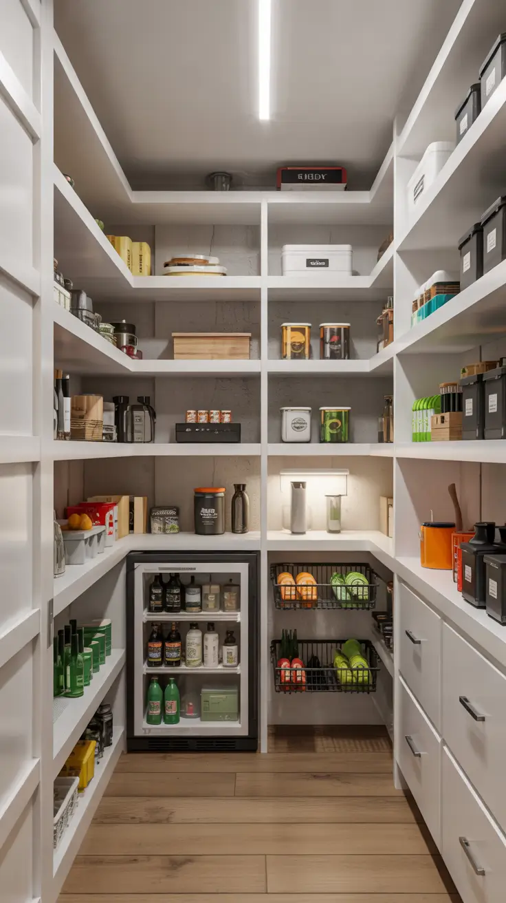 32 Walk In Pantry Ideas 2026 - Modern Layouts, Storage Inspiration, and Minimalist Designs