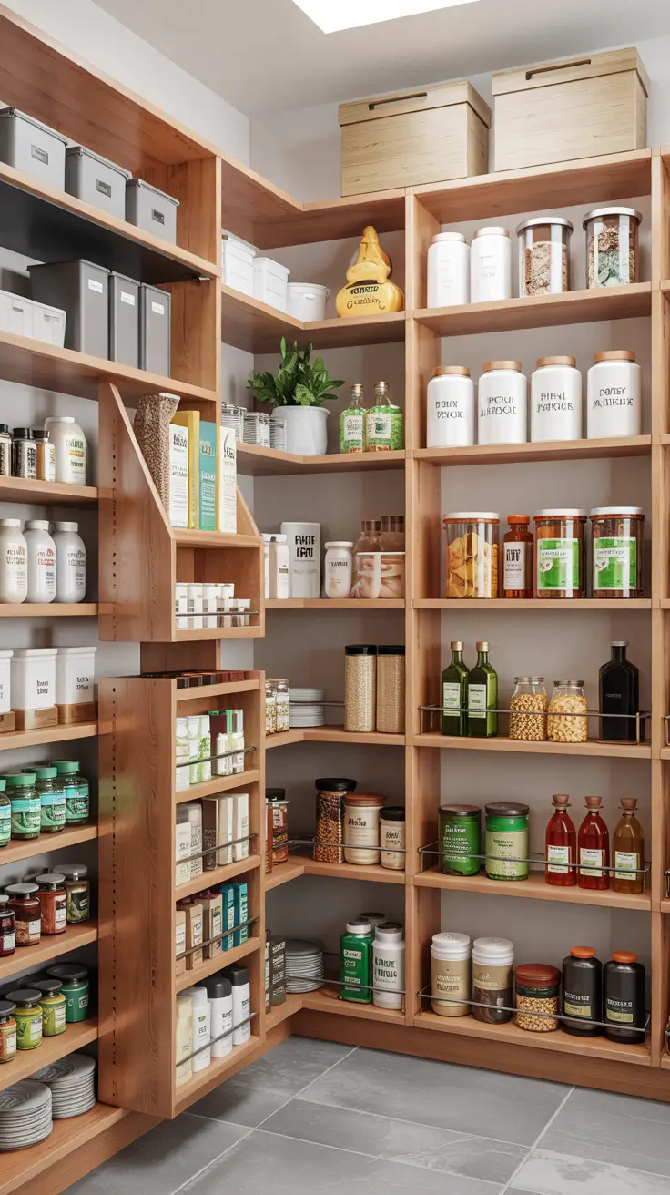 32 Walk In Pantry Ideas 2026 - Modern Layouts, Storage Inspiration, and Minimalist Designs