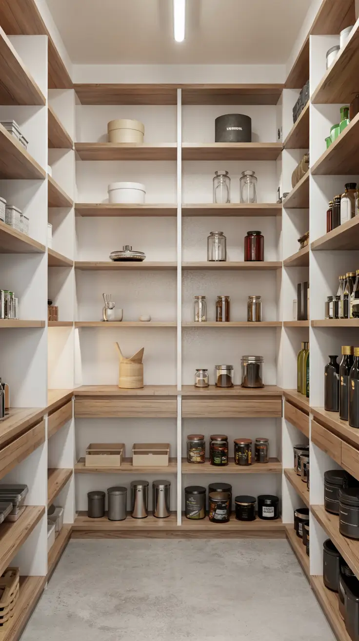 32 Walk In Pantry Ideas 2026 - Modern Layouts, Storage Inspiration, and Minimalist Designs