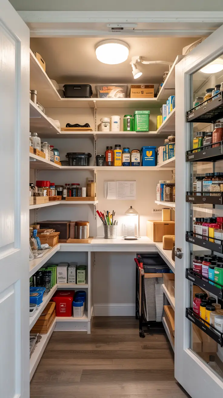 32 Walk In Pantry Ideas 2026 - Modern Layouts, Storage Inspiration, and Minimalist Designs