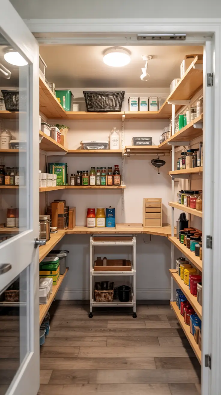 32 Walk In Pantry Ideas 2026 - Modern Layouts, Storage Inspiration, and Minimalist Designs
