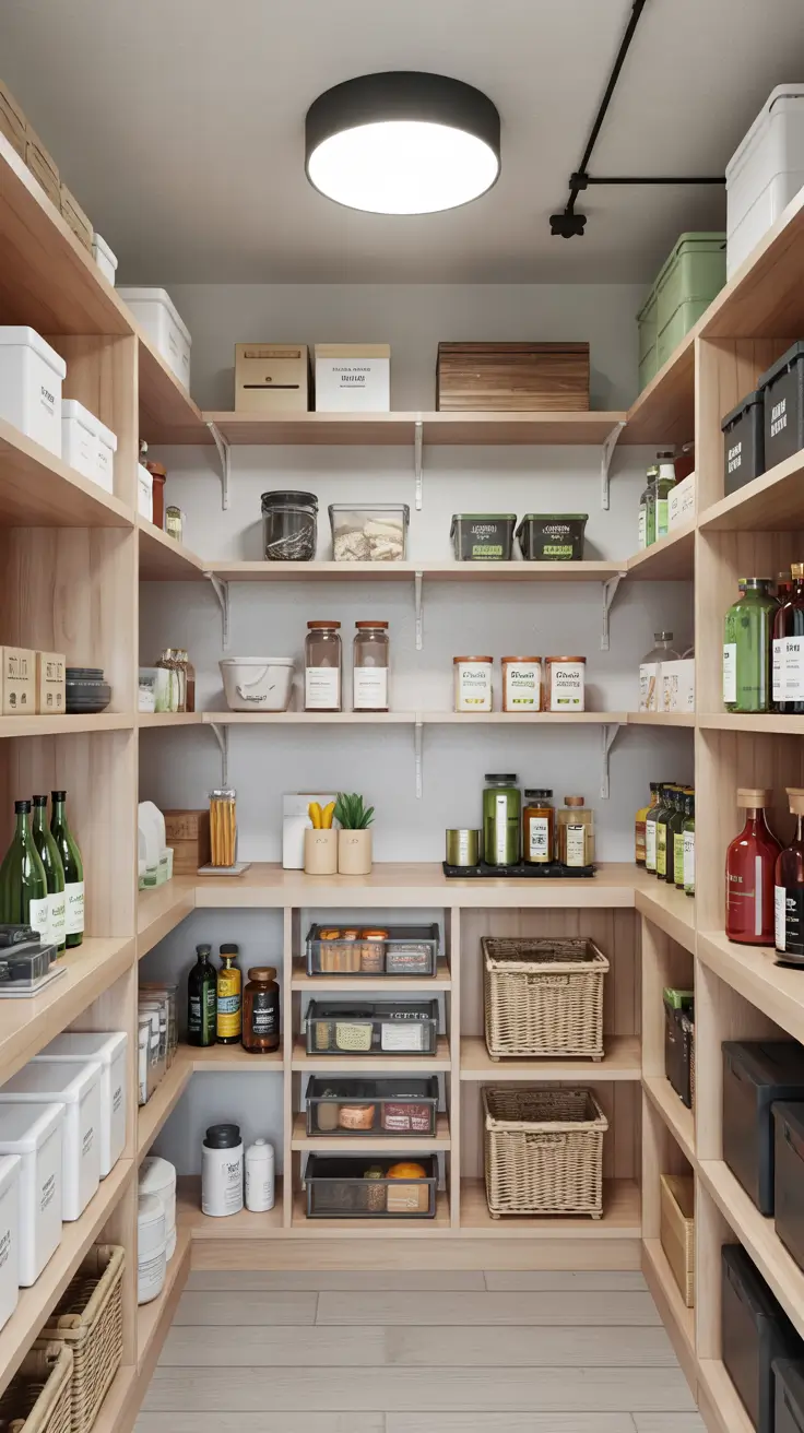 32 Walk In Pantry Ideas 2026 - Modern Layouts, Storage Inspiration, and Minimalist Designs