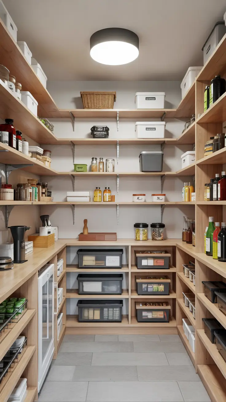 32 Walk In Pantry Ideas 2026 - Modern Layouts, Storage Inspiration, and Minimalist Designs