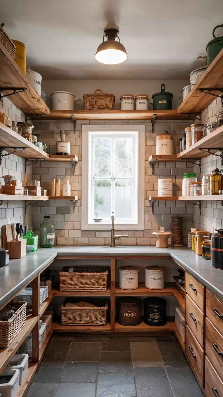 32 Walk In Pantry Ideas 2026 - Modern Layouts, Storage Inspiration, and Minimalist Designs