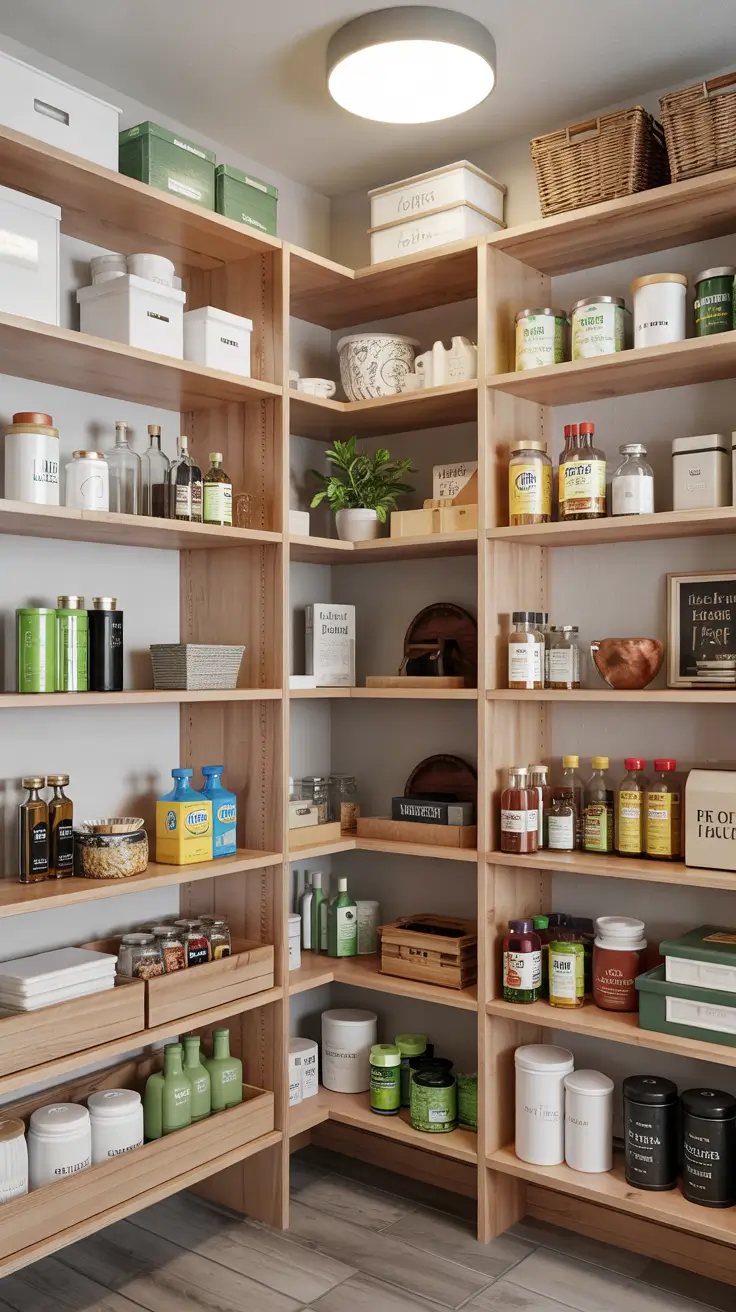 32 Walk In Pantry Ideas 2026 - Modern Layouts, Storage Inspiration, and Minimalist Designs