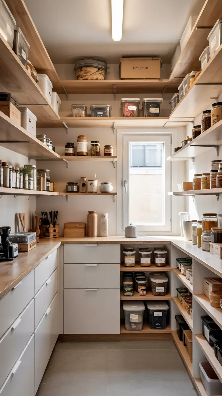 32 Walk In Pantry Ideas 2026 - Modern Layouts, Storage Inspiration, and Minimalist Designs