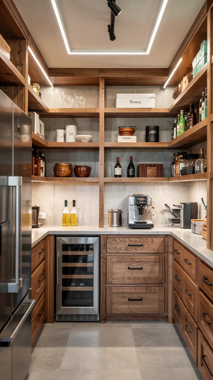 32 Walk In Pantry Ideas 2026 - Modern Layouts, Storage Inspiration, and Minimalist Designs