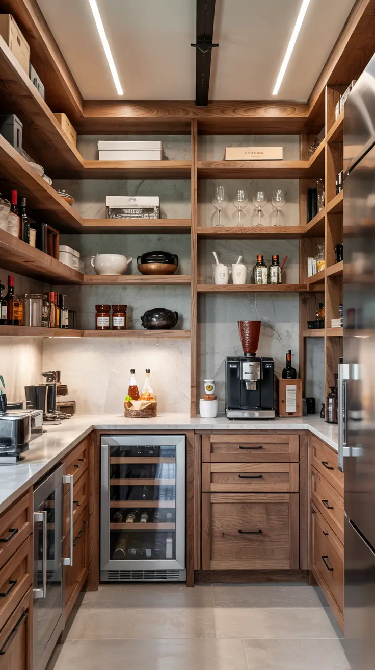 32 Walk In Pantry Ideas 2026 - Modern Layouts, Storage Inspiration, and Minimalist Designs