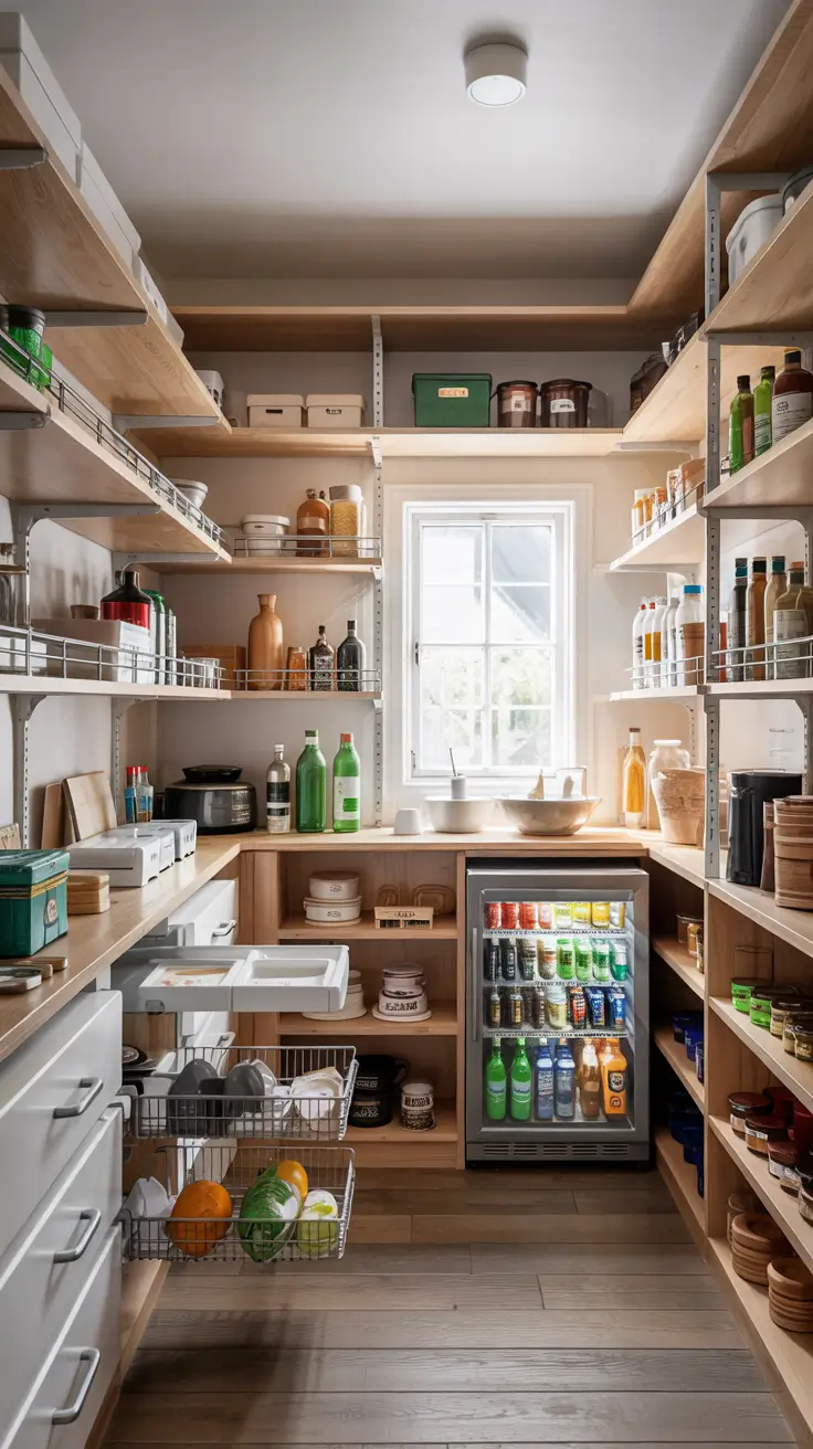 32 Walk In Pantry Ideas 2026 - Modern Layouts, Storage Inspiration, and Minimalist Designs