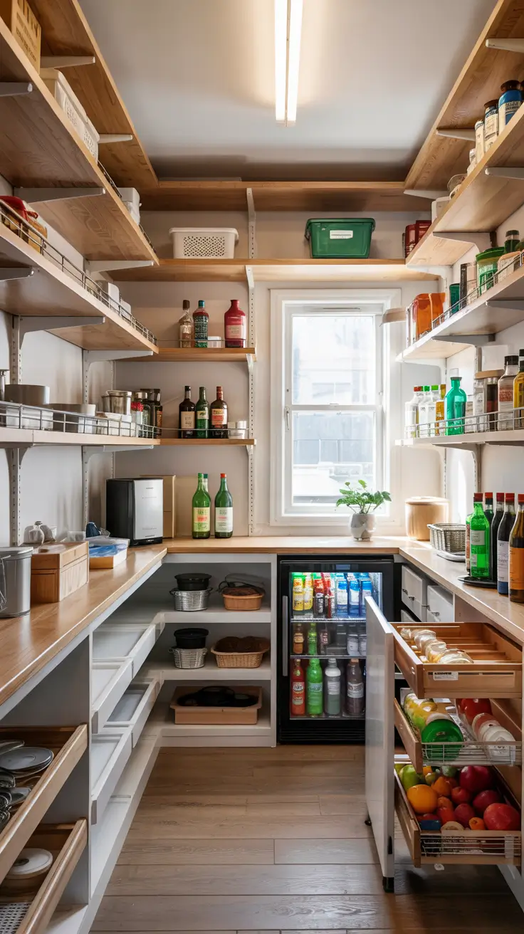 32 Walk In Pantry Ideas 2026 - Modern Layouts, Storage Inspiration, and Minimalist Designs