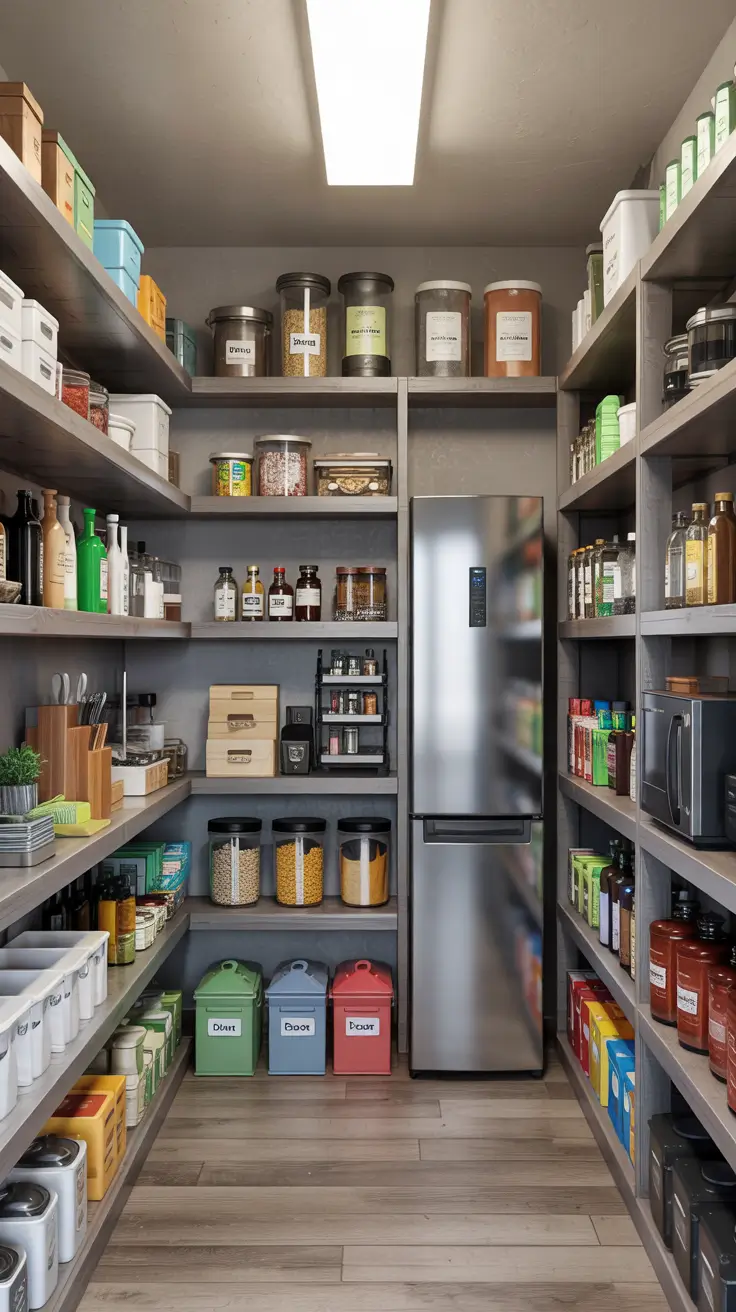32 Walk In Pantry Ideas 2026 - Modern Layouts, Storage Inspiration, and Minimalist Designs